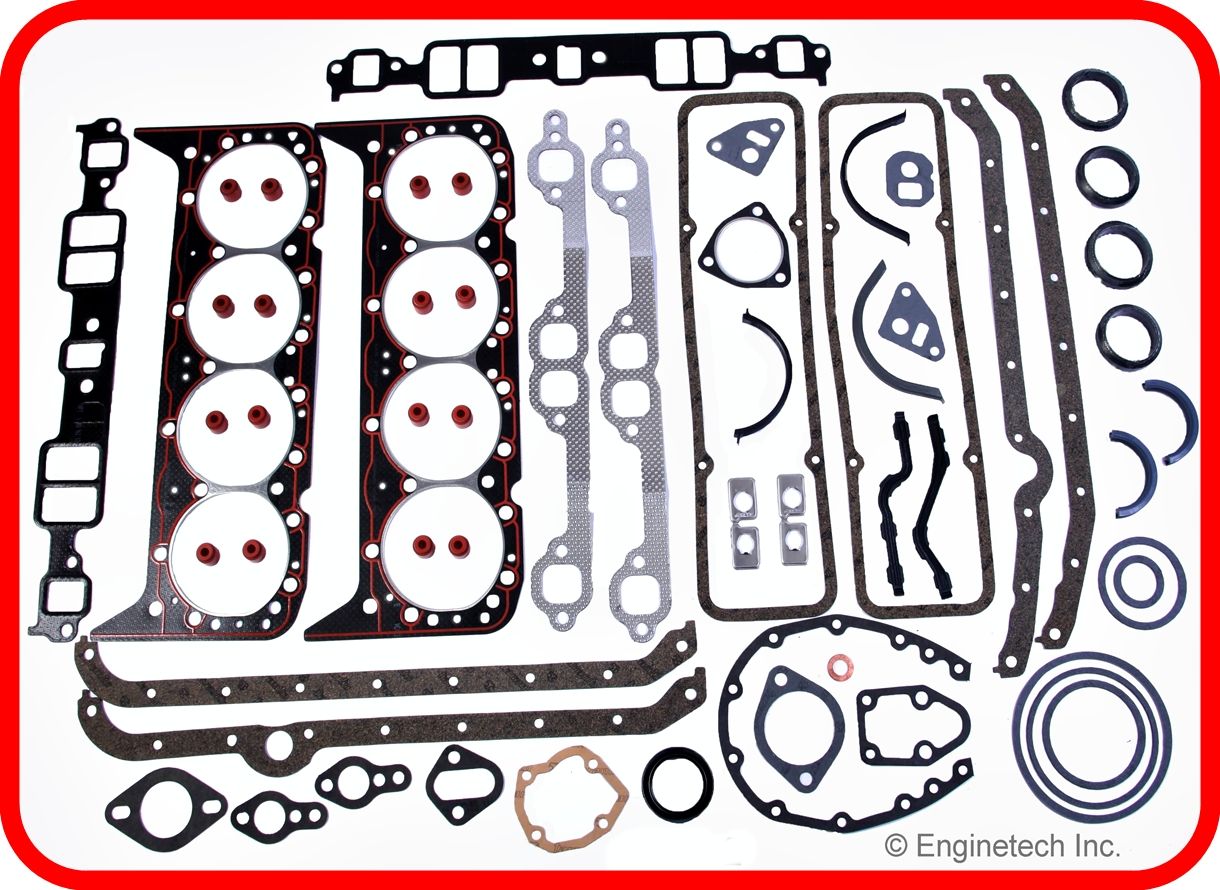 1968-1973 Chevrolet Gm 307 5.0l Ohv V8 Engine Rebuild Kit 