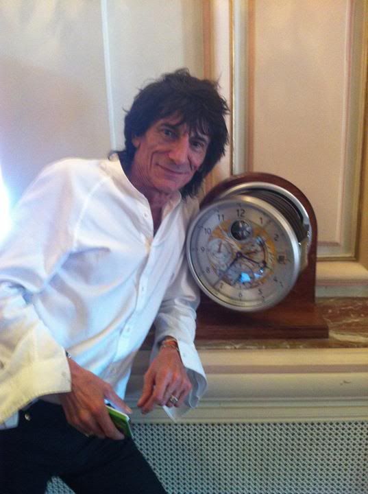Ronnie Wood and Bremont  B1 Marine Clock