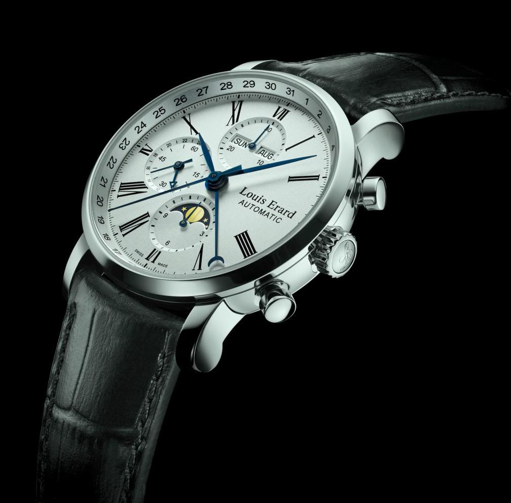 ルイ・エラール Louis Erard フルカレンダー ムーンフェイズ