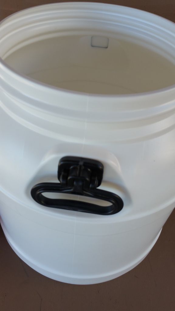 Screw Lid Food Storage Barrel Food Grade HDPE 2 13 Gallon Capacity eBay
