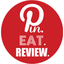 Pin. Eat. Review. Pin. Eat. Review.
