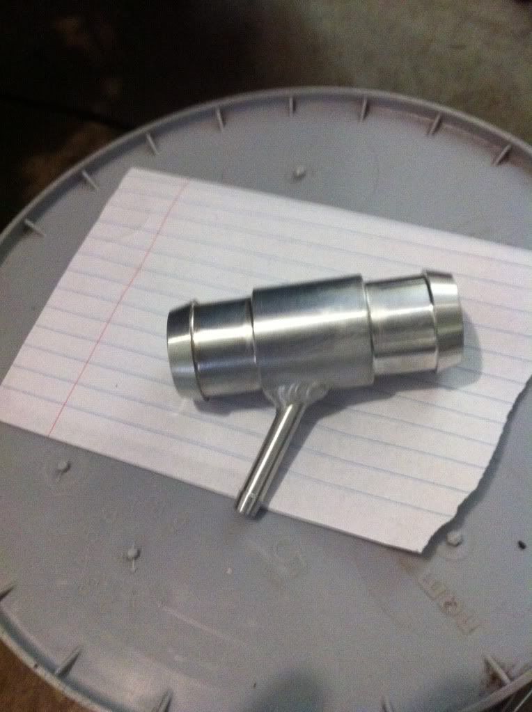 Billet upper radiator hose Y pipe VW Vortex Volkswagen Forum