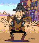 animated gif photo: Cowboy Gif oldtown9.gif