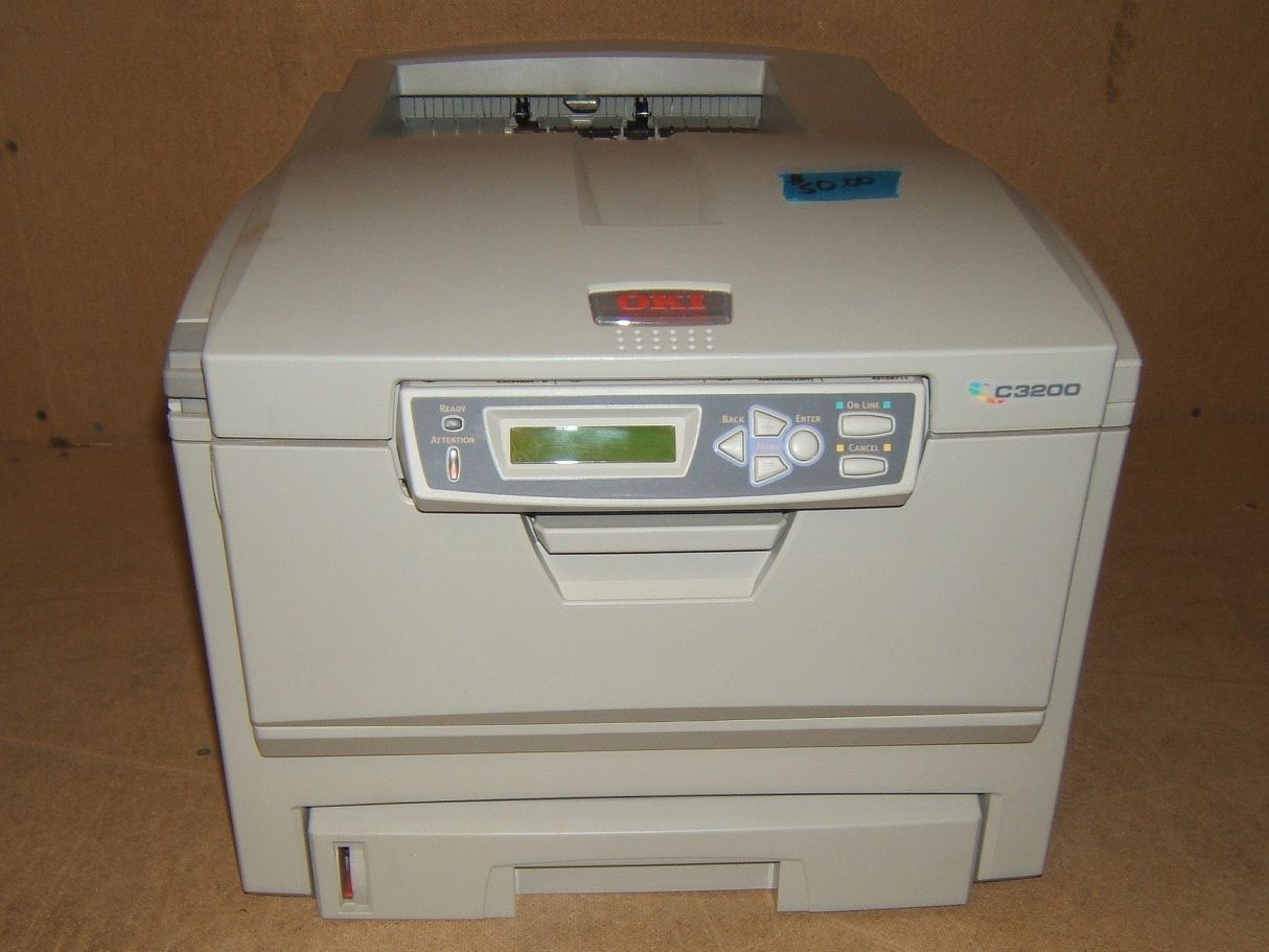 Oki / Okidata Color LED Printer 729 Page Count C3200N - Ad#: 2629738 ...