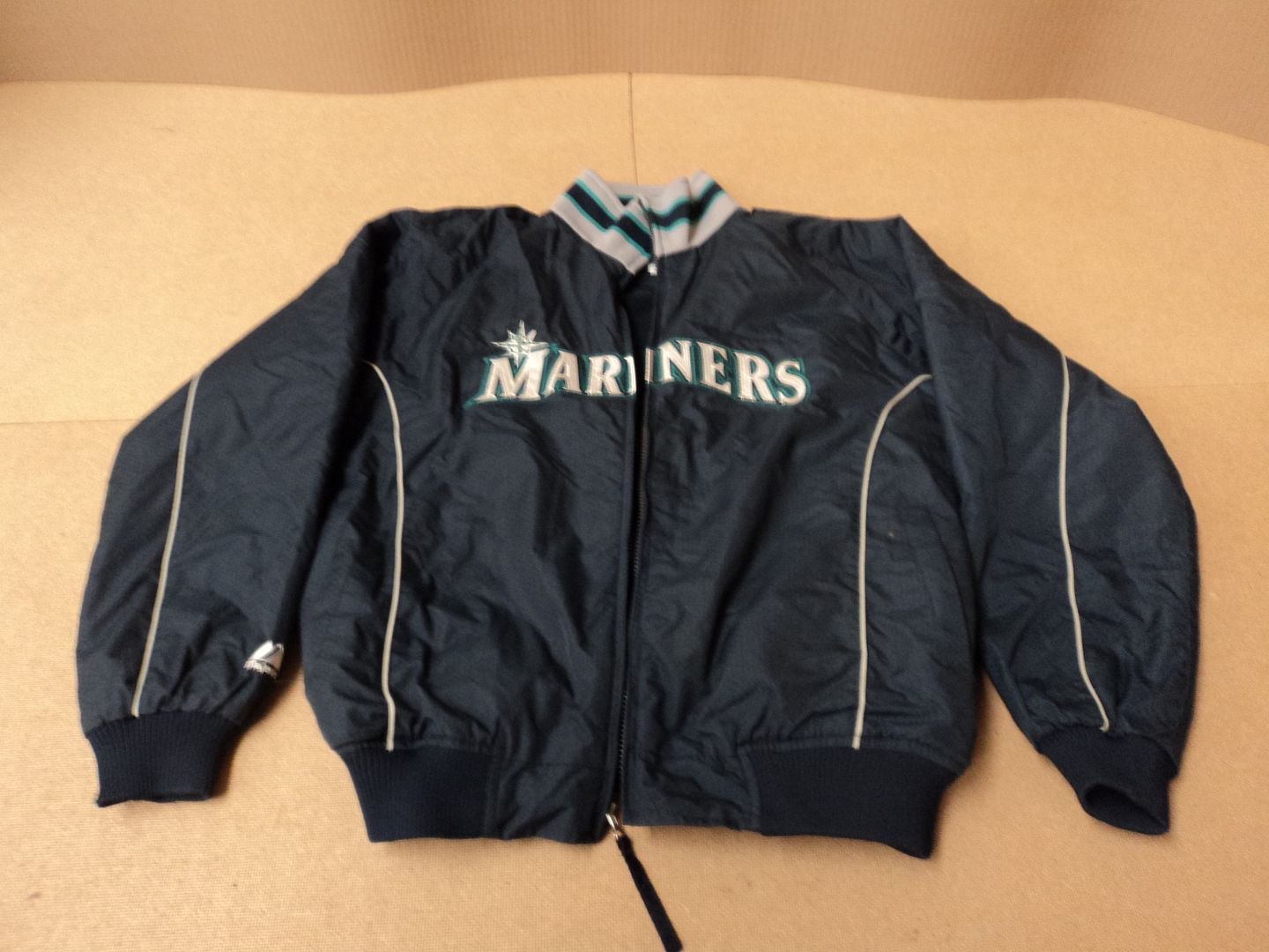 Majestic Jacket Coat Seattle Mariners Male Kids 1416 XL Blues Solid eBay