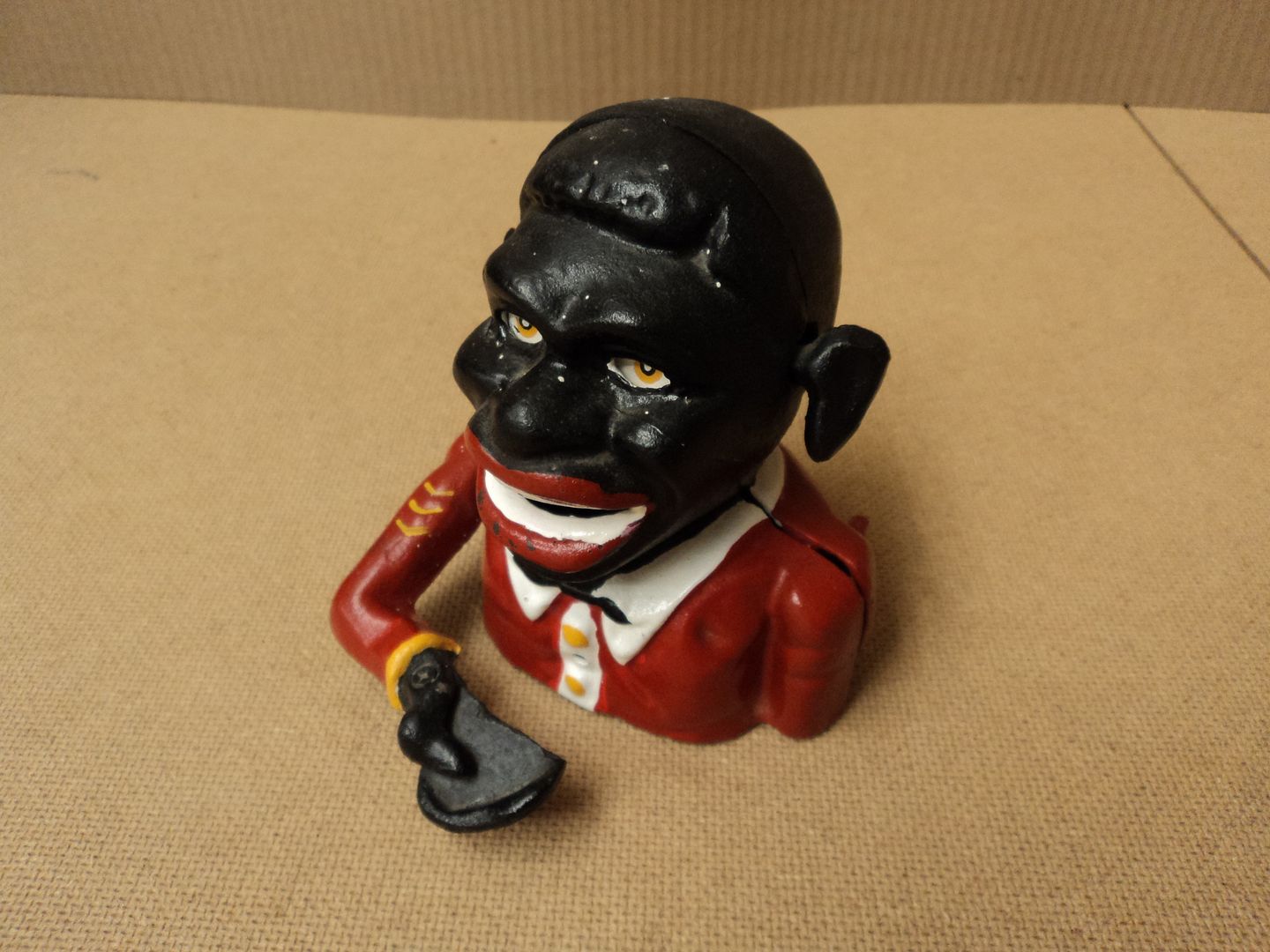 Handcrafted Coin Bank Figurine African American Americana Cast Iron eBay