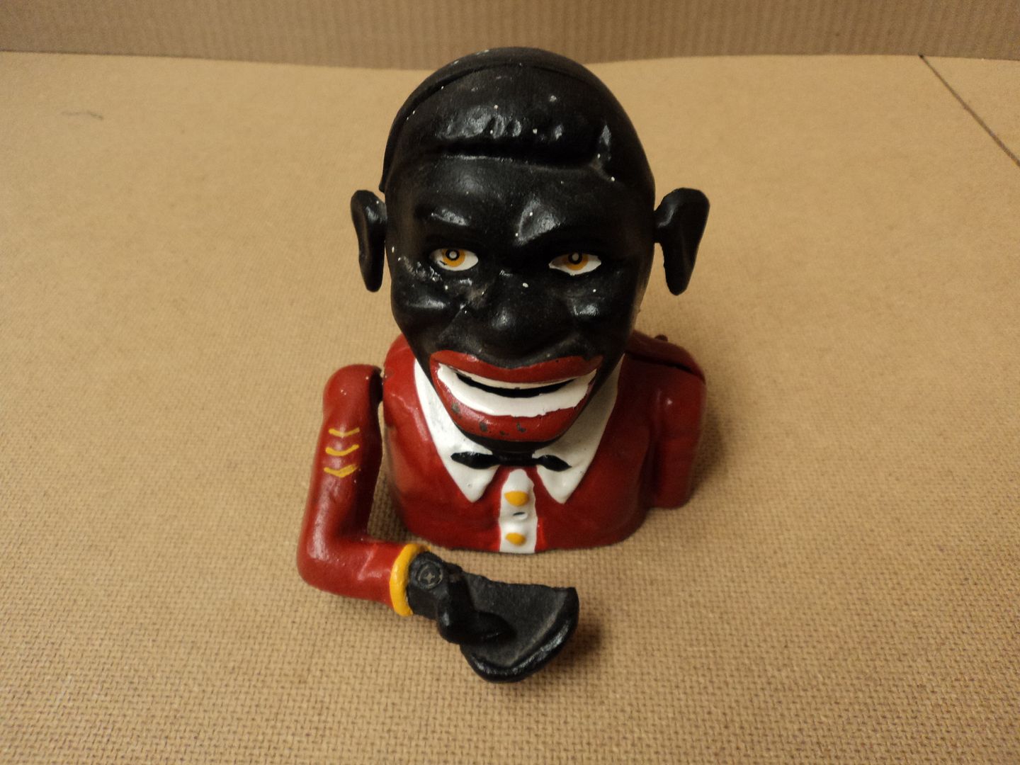 Handcrafted Coin Bank Figurine African American Americana Cast Iron eBay