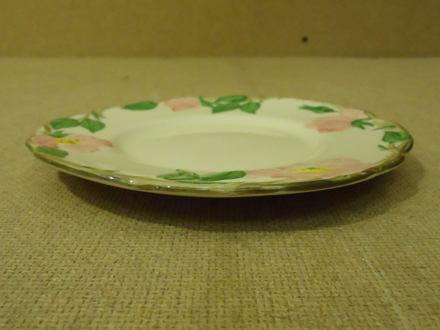 Franciscan Vintage Bread Butter Plate 6 3//8in Floral Desert Rose USA Earthenware