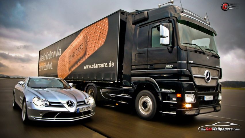 Mercedes actros black series #2