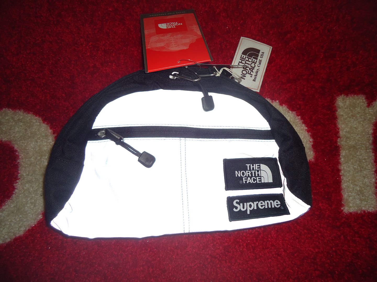 SUPREME 2013 S/S NORTH FACE REFLECTIVE 3 M ROO II WAIST FANNY SHOULDER
