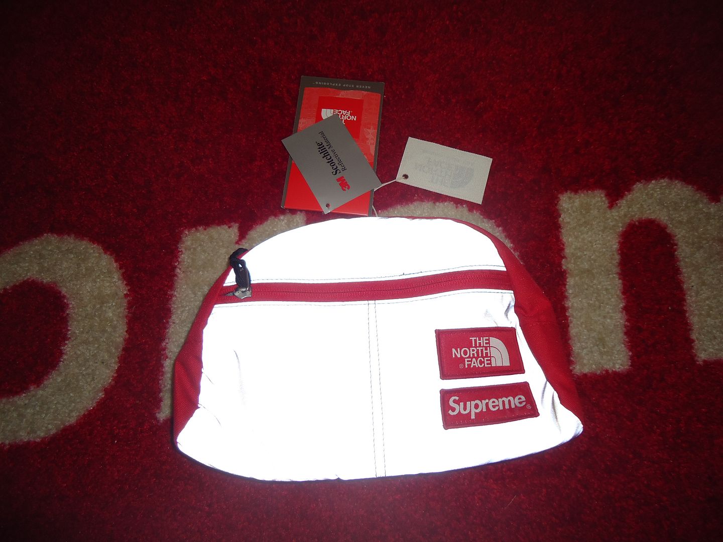 supreme reflective bag