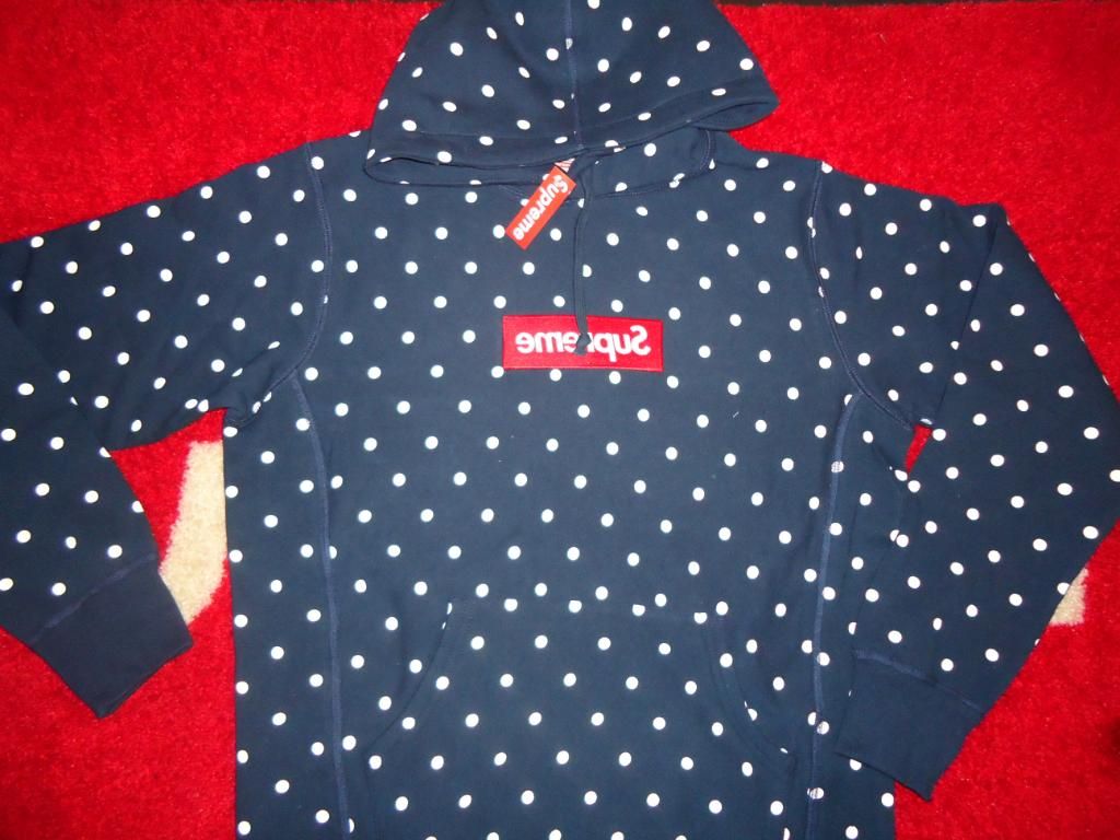 comme des garcons hoodie supreme