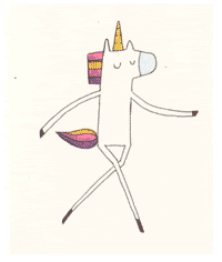unicorn strut.