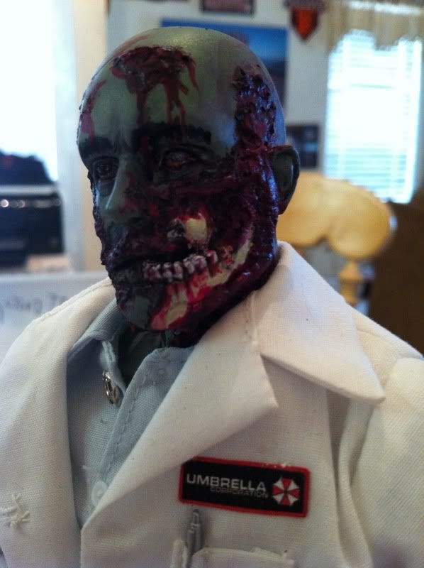 resident evil zombie figure