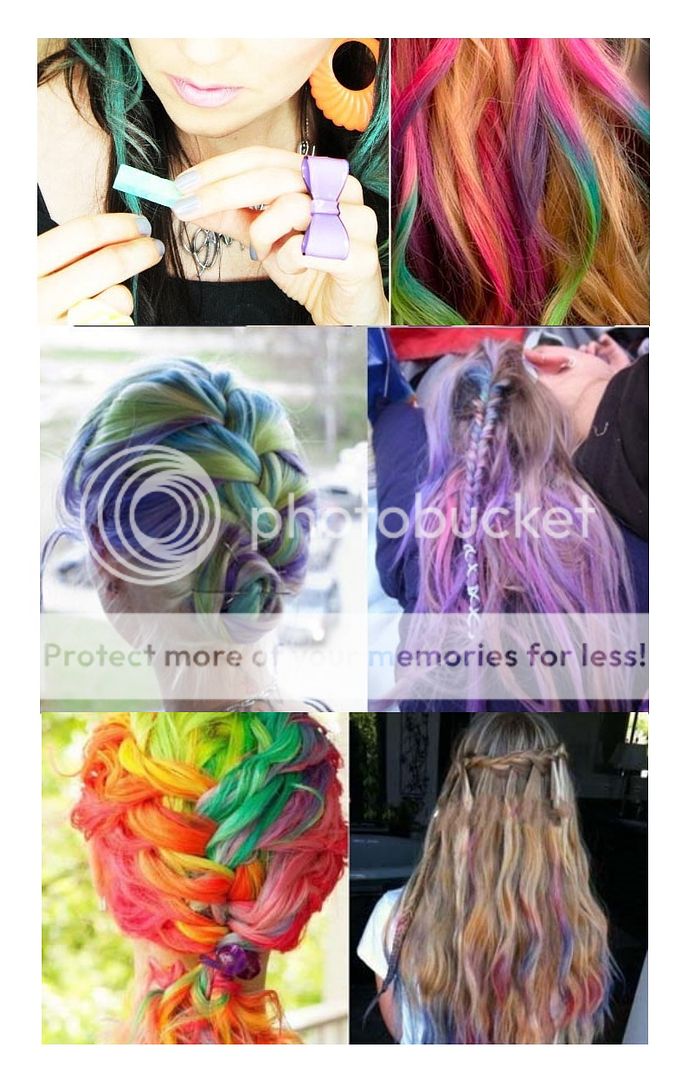 Temporary Hair Chalk 24 Colour Pack Pastels Dye Styling Non Toxic