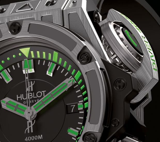 hublot king power diver 4000m