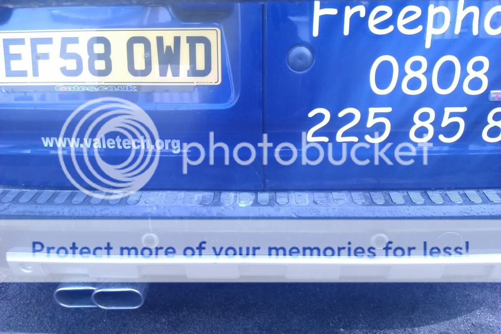 Ford transit rear bumper with parking sensors