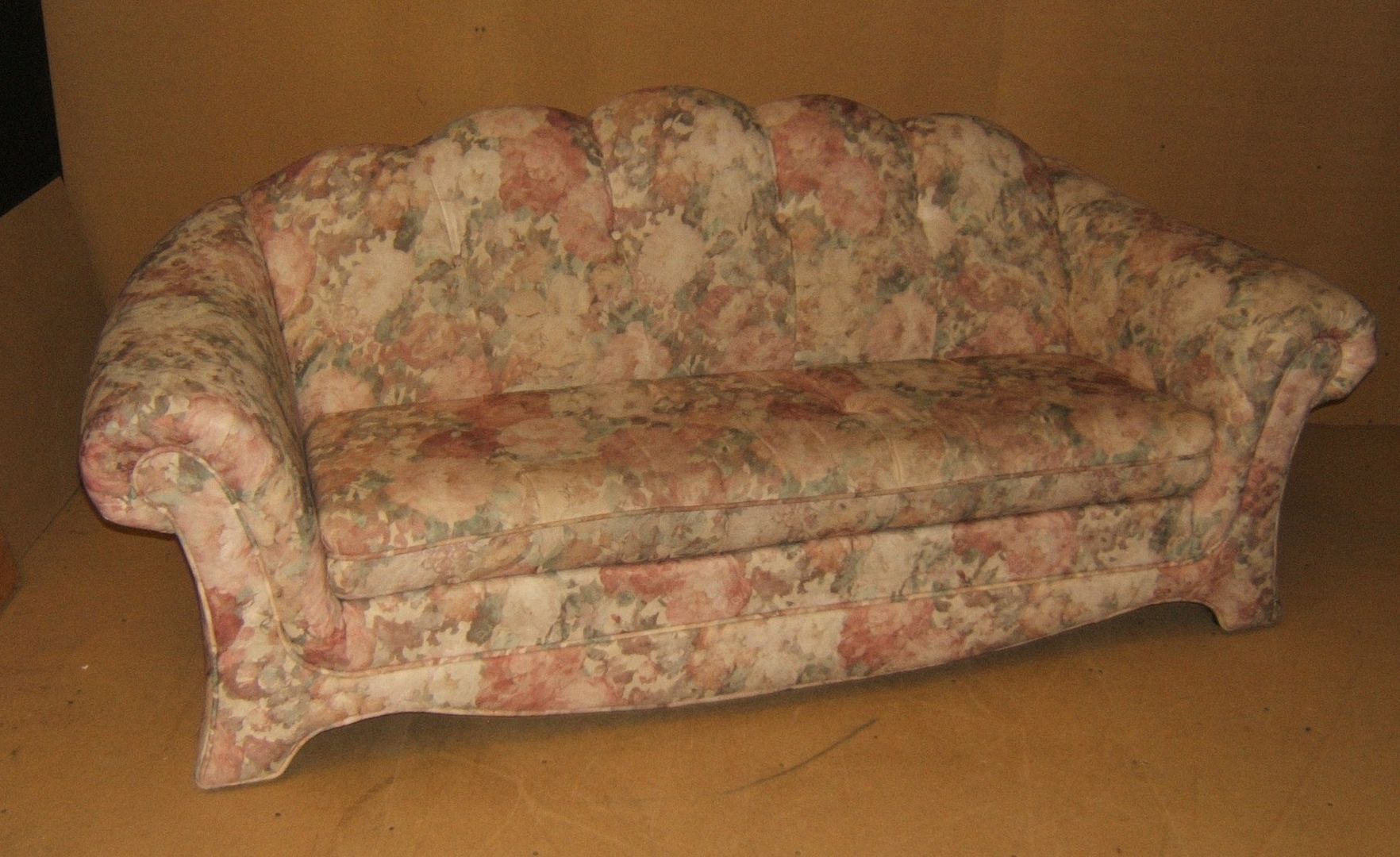 Lazy Boy Couch Floral Desgin 86-in x 36-in x 36-in Upholstery | eBay